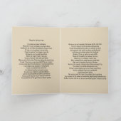 Een sympathiekaart voor een rouwende echtgenoot. kaart (Binnen)