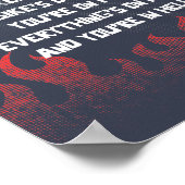 Een sysAdmin zijn is net als een bike besturen Poster (Hoek)