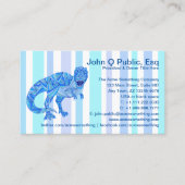 Een T-Rex dinosaurus kleurrijke prehistorische str Visitekaartje (Voorkant)