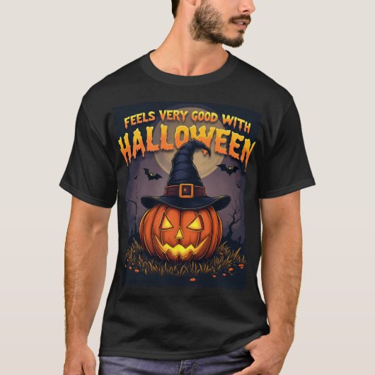 Een T-shirt dat goed past bij Halloween (Voorkant)