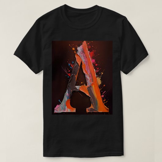 Een T-shirt in lettertypestijl (Design voorkant)