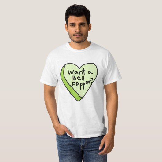 Een T-shirt met een Dell-pop willen (Voorkant volledig)