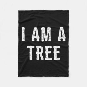 een T-shirt met Halloween-boom Fun Ideetje voor ee Fleece Deken