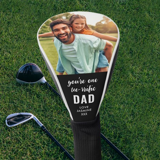 Een T-shirt-rific Dad foto Golfheadcover