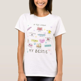 Een T-shirt van mijn bestie