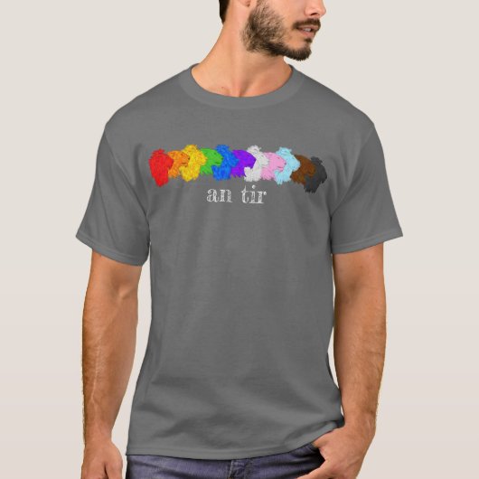 Een T-shirt van TIR Progress Pride (Voorkant)