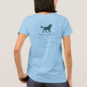 Een T-shirt van Wolf vrouwen redden (Achterkant)