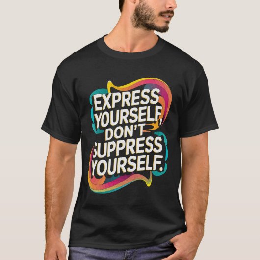 Een T-shirt voor gedurfde zelfexpressie (Voorkant)