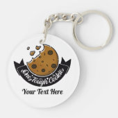 één taaie cookie sleutelhanger (Achterkant)