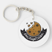 één taaie cookie sleutelhanger (Voorkant)