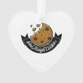 één taaie koekje ornament (voorkant)