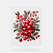 Een taart & smakelijk Superfruit Classic T-shirt Acryl Bord (Voorkant)