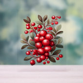 Een taart & smakelijk Superfruit Classic T-shirt Acryl Bord (Neutraal)