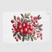 Een taart & smakelijk Superfruit Classic T-shirt Golfhanddoek (Horizontaal)