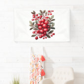 Een taart & smakelijk Superfruit Classic T-shirt Spandoek (Insitu)