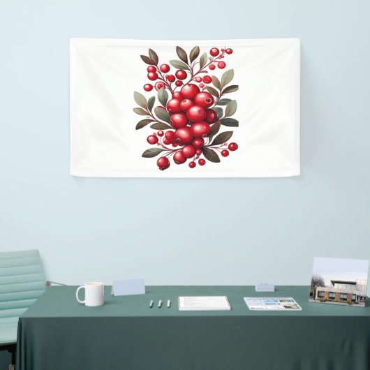 Een taart & smakelijk Superfruit Classic T-shirt Spandoek (Beurs)