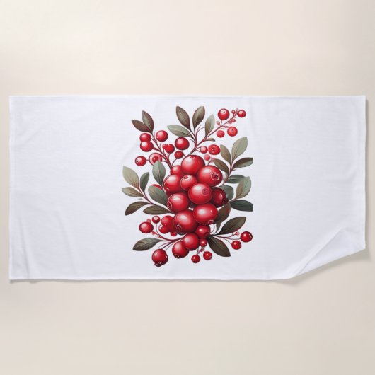 Een taart & smakelijk Superfruit Classic T-shirt Strandlaken (Voorkant)