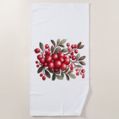 Een taart & smakelijk Superfruit Classic T-shirt Strandlaken (Voorkant)