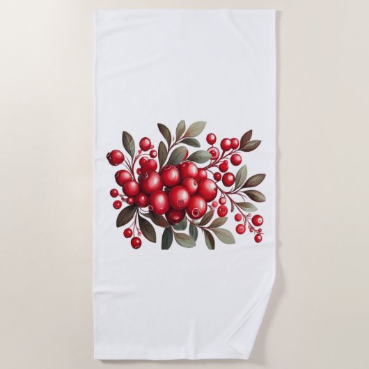 Een taart & smakelijk Superfruit Classic T-shirt Strandlaken (Voorkant)