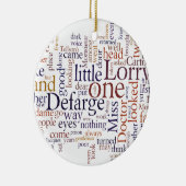 Een tabel van twee steden keramisch ornament (Rechts)