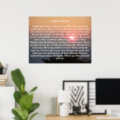 Een tabel voor twee poster (Thuiskantoor)