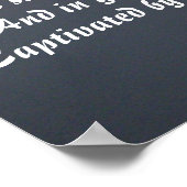 Een tabel voor twee poster (Hoek)