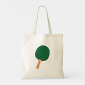Eén tafeltennisvlekken tote bag (Achterkant)