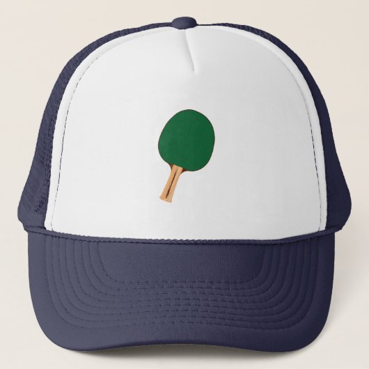 Eén tafeltennisvlekken trucker pet (Voorkant)