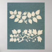 Een tak van het Roos en de Tak Jasmin Poster (Voorkant)