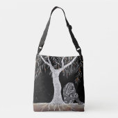 Een tak van Leven aan Contemplate Crossbody Tas (Achterkant)