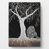 Een tak van Leven aan Contemplate Fotoplaat (voorkant)