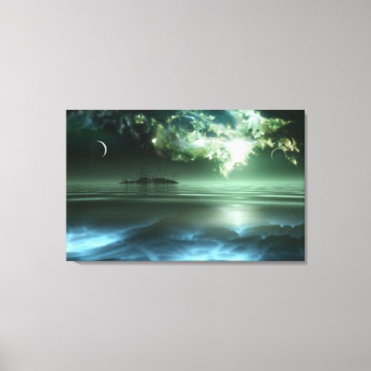 Een Tale uit Afar Canvas Afdruk (Voorkant)