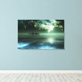 Een Tale uit Afar Canvas Afdruk (Insitu (Houten vloer))