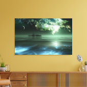 Een Tale uit Afar Canvas Afdruk (Insitu (Woonkamer))