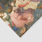 Een Tale uit het Decameron Tissuepapier (Detail)