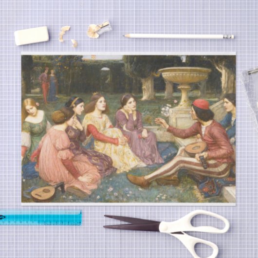 Een Tale uit het Decameron Tissuepapier (Craft)