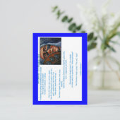 EEN TALE VAN 2 WOLVES BRIEFKAART (Staand voorkant)