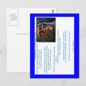 EEN TALE VAN 2 WOLVES BRIEFKAART (Voorkant / Achterkant)