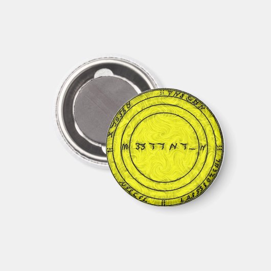 Een Talisman om alle welvaart te verzekeren Magneet (Voorkant / Achterkant)