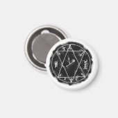 Een Talisman om verborgen schatten te vinden Magneet (Voorkant / Achterkant)