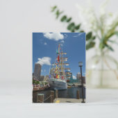 Een Tallship in Baltimore Briefkaart (Staand voorkant)