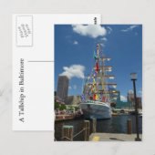 Een Tallship in Baltimore Briefkaart (Voorkant / Achterkant)