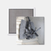 Een Talon 3B-robot-eenheid die een trap beklimt Magneet (Voorkant / Achterkant)