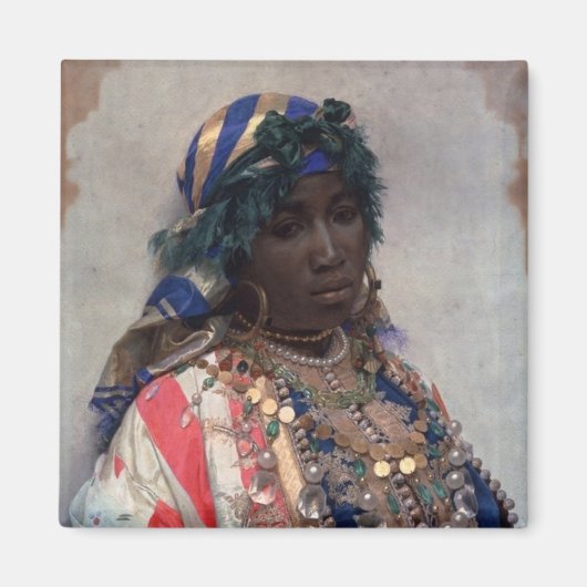 Een Tangeriaanse schoonheid Magneet (Voorkant)