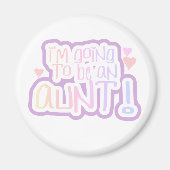 Een tante worden magneet (Voorkant)
