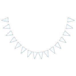 Een tapijt met een blauw-witte creatieve kunstmot vlaggetjes