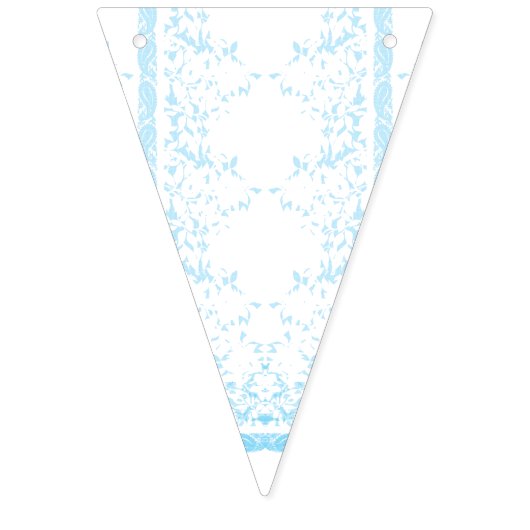 Een tapijt met een blauw-witte creatieve kunstmot vlaggetjes (Tweede vlag)