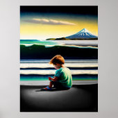 Een Taranaki Summer - Canvas Art Print (Voorkant)