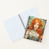 Een  Tarot Journal Notitieboek (Binnen)