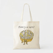 Een Tart fancy? Funny Lemon Meringue Pie Quote Tote Bag (Voorkant)